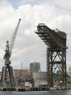 Hammerhead Crane to go from Garden Island
